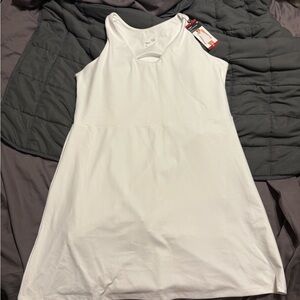GapFit White Active Tank Dress